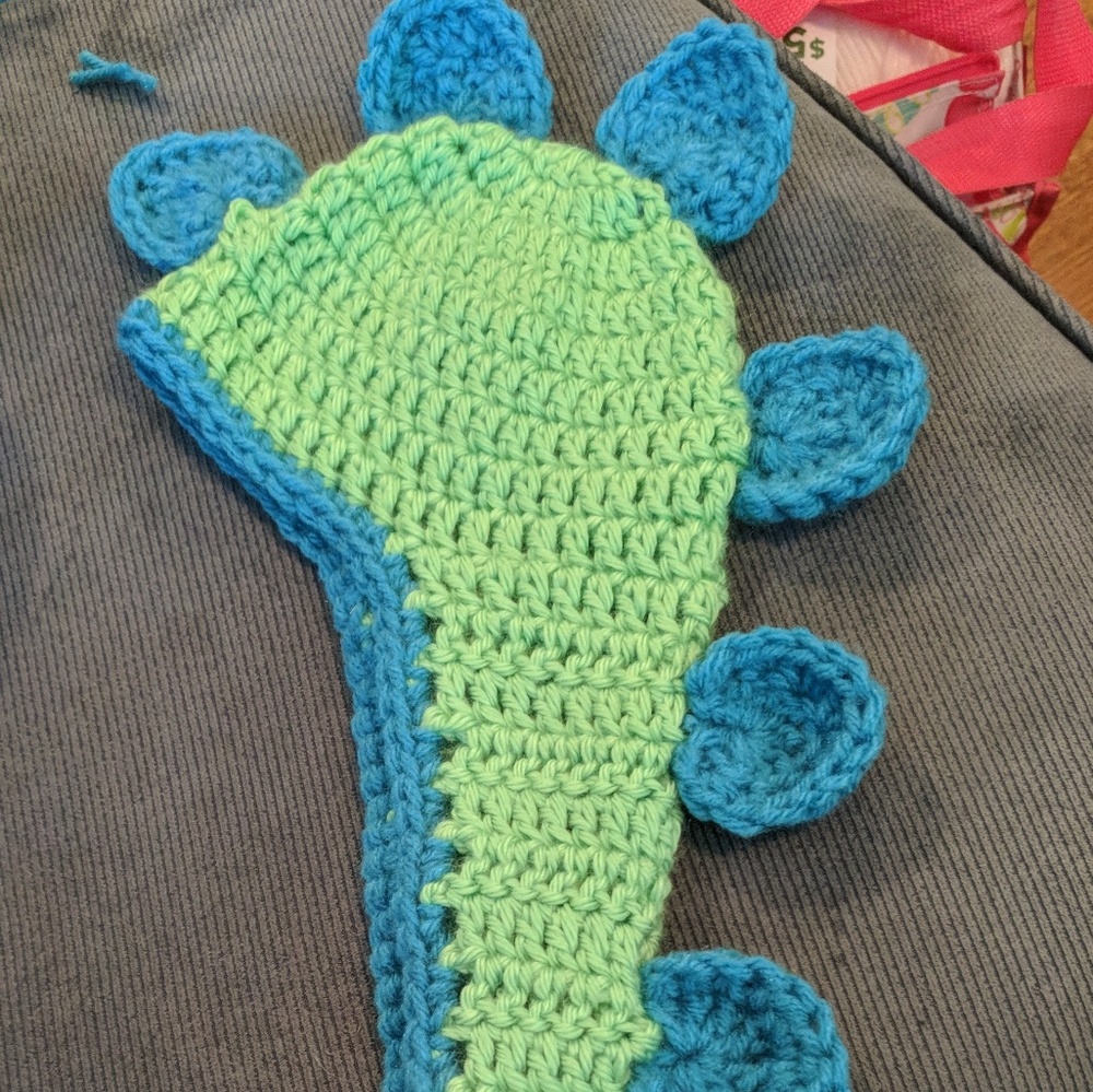Newborn dinosaur hat photo prop